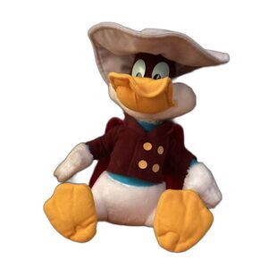 Vintage 1991 Darkwing Duck Disney Park 13" Plush Stuffed Animal Toy 90s